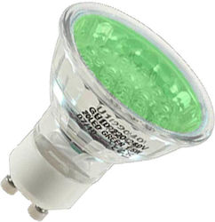 Astralux LED 1.5W GU10 Πράσινο Astralux LED 1.5W GU10 Πράσινο
