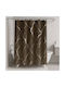 Mc Decor Shower Curtain 180x180cm Coffee