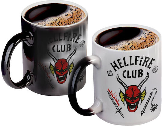 Koupakoupa Hellfire Club Heat Change Mug Ceramic Black 330ml