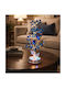 Dekoratives Blume Kristall Bonsai De Cristal Licht Batterien 12x10x30cm Galifas