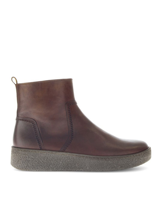 Gabor Leather Women's Ankle Boots with Platform...
