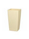 Miltoplast Sampson Pot Yellow 40x40x75cm.
