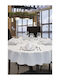 Valento Tischdecke Brunch Schwarz 148x148cm