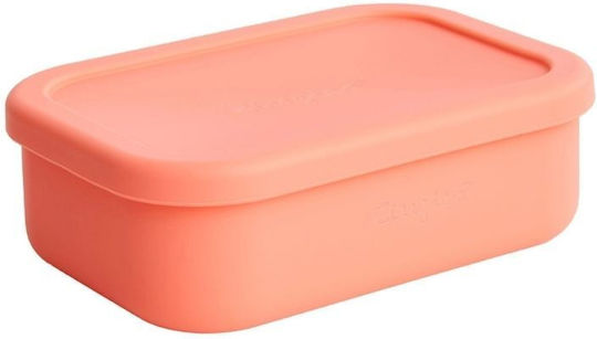 Zingies Cutie pentru Mâncare Silicon Bej Potrivit pentru Cuptor cu Microunde 700ml 1buc