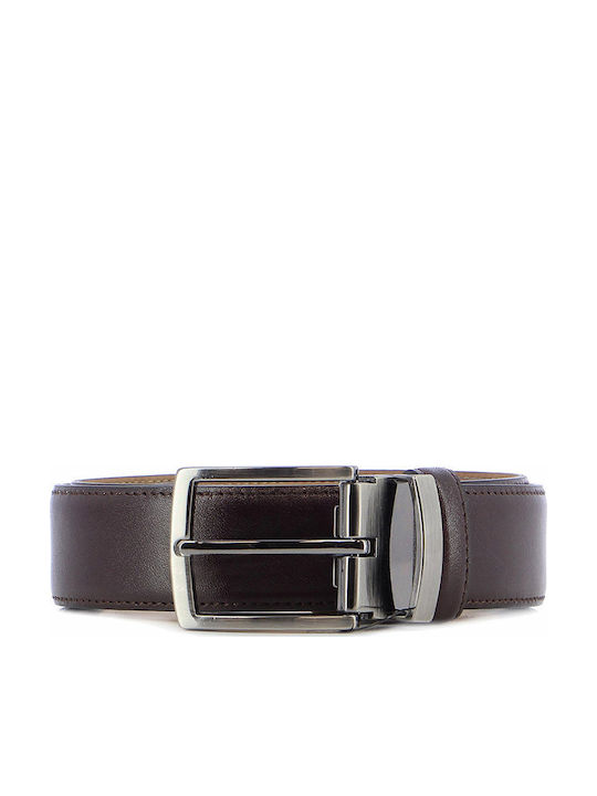 ST Men's Belt Leather Brown