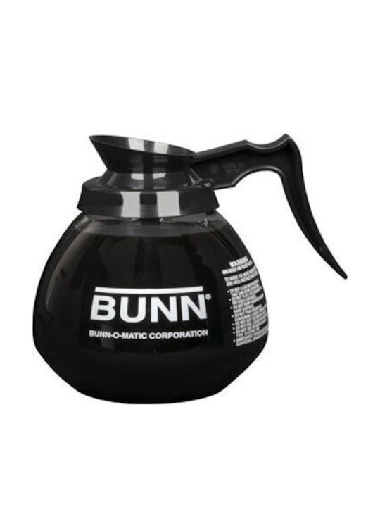 Bunn Glass Decanter with Stopper Black 1900ml