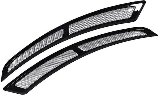 Self-Adhesive Grip Tape Silver 2pcs