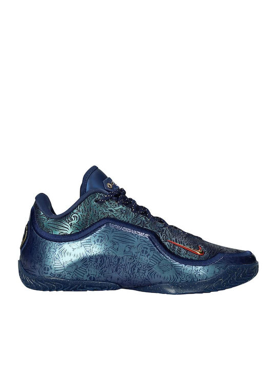 Nike LeBron 23 Low Basketball Shoes Midnight Na...