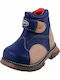 Lederne Kinderstiefel Blau