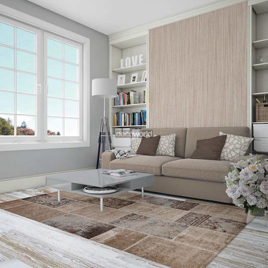 Tzikas Carpets Living Sky 25307-796 Modern Schlafzimmer-Teppichsets Beiges 3Stücke