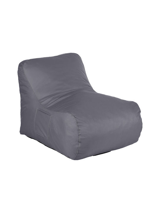 Bean Bag Chair Waterproof Belogan Anthracite 73x94x65cm