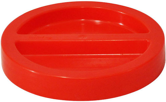 Plastic Replacement Food Cover Red 17.5x3cm Ortes Borgonovo 40171334