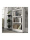 Bookcase Cella White 60x19.5x100cm