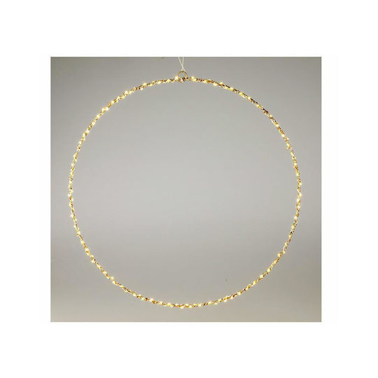 Συρμάτινος Χρυσός Κύκλος 150led&timer 50cm