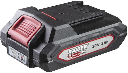 Wiederaufladbare Batterie Raider Rdp-r20 20 V 2 Ah