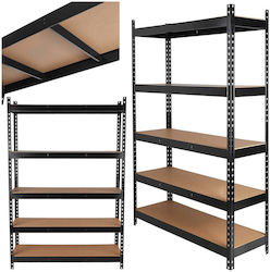 Metal Shelf 5 Levels 180x120x40cm 280kg