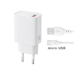 XO L159 18W with Cable micro USB
