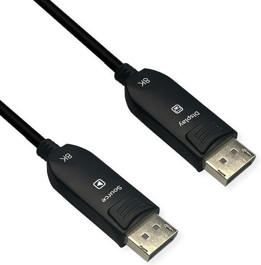 Roline Cable DisplayPort male - 50m Black (14.01.3504)