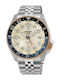 Seiko Men's Watch 42.5mm Automatic with Silver Metal Bracelet