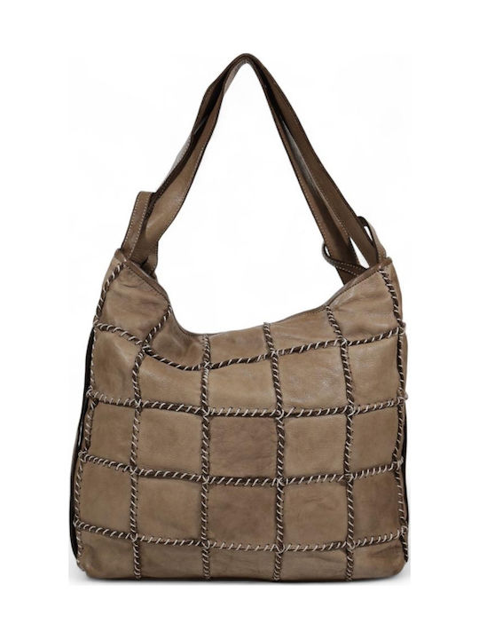 Passaggio Leather Δερμάτινη Γυναικεία Τσάντα Πλ...
