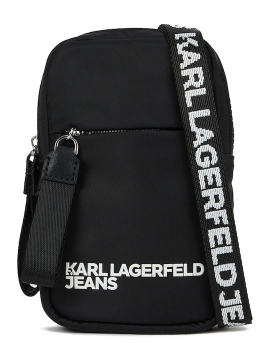 Herrentasche Schulter / Crossbody Schwarz
