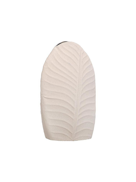 Fylliana Διακοσμητικό Βάζο Metallisch Fl6105 Beige 18x10x30cm 1Stück
