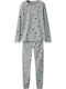 Name It Детска пижама Gray