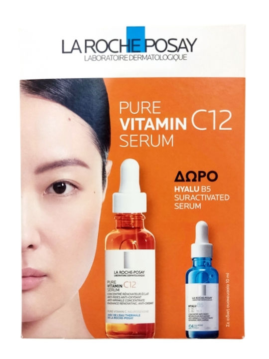 La Roche Posay Pure Vitamin C12 Комплект за грижа за кожата за Против стареене & Блясък La Roche Posay Pure Vitamin C12 Комплект за грижа за кожата за Против стареене & Блясък