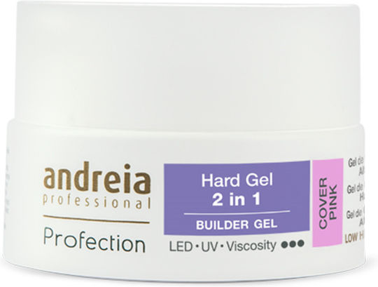 Andreia Professional Bauherren-Gel Falsche Nagelgel Rosa 22gr