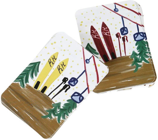 Set Kartenspiele Rhea Kalo Skis Zwei-Pack Spielkarten
