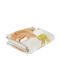Das Home Blanket Cot Ecru 110x140cm