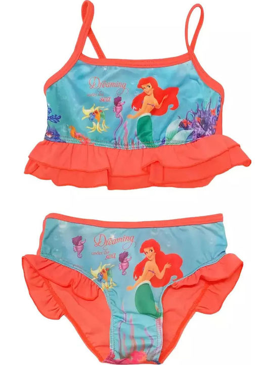Disney Ariel Kids Swimwear Swimwear Set Coral/blue