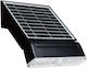 Bot Lighting Wandmontiert Solarleuchte 8W 1200lm Natürliches Weiß 4000K mit Bewegungssensor 18.14cmx5.42cmx22.1cmcm