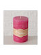 MSA Dekoratives Kerze Rosa 7x10cm 1Stück