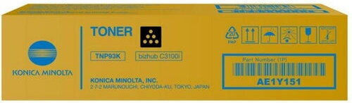 Konica Minolta TNP-93K Original Toner Laser Printer Black (AE1Y151)