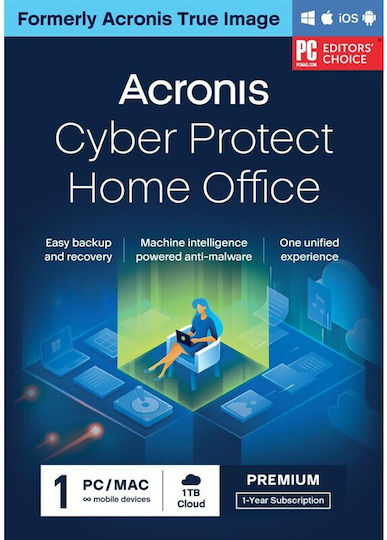 Acronis Sicherung Englisch als Elektronische Lizenz für 1 Benutzer und 1 Jahr Nutzung