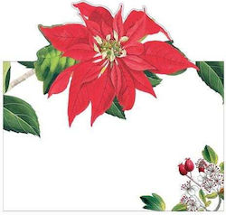 Platzkarten Weihnachten Chinoiserie Weiß Caspari 8 Stück