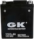 GK Inchis Baterie Motocicleta YTX7L-BS cu Capacitatea 6Ah