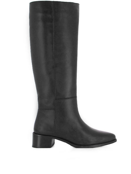 Guy Laroche Leder Damenstiefel Schwarz