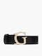 Leather Women's Belt Black