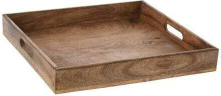 Koopman Ξύλινος Δίσκος Σερβιρίσματος 30x30x5cm