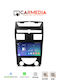 Carmedia Ηχοσύστημα Αυτοκινήτου για Ssangyong Rexton 2006-2015 (Bluetooth/USB/WiFi/GPS/Apple-Carplay/Android-Auto) με Οθόνη Αφής 12.3"