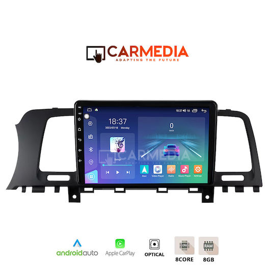 Carmedia Car Audio System for Nissan Murano 2007-2014 (Bluetooth/USB/WiFi/GPS/Apple-Carplay/Android-Auto) with Touch Screen 12.3"