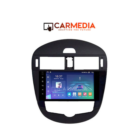 Carmedia Car Audio System for Nissan Pulsar 2014 with Clima (Bluetooth/USB/WiFi/GPS/Apple-Carplay/Android-Auto) with Touch Screen 12.3"