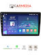 Carmedia Ηχοσύστημα Αυτοκινήτου για Kia Ceed 2009-2012 (Bluetooth/USB/WiFi/GPS/Apple-Carplay/Android-Auto) με Οθόνη Αφής 12.3"