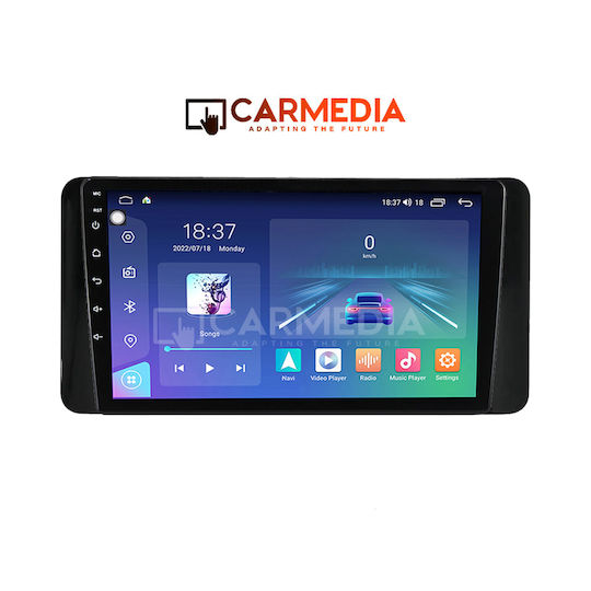 Carmedia Ηχοσύστημα Αυτοκινήτου για Skoda Kamiq 2018 (Bluetooth/USB/WiFi/GPS/Apple-Carplay/Android-Auto) με Οθόνη Αφής 12.3"
