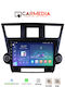 Carmedia Автомобилна Аудио Система (Блутут/USB/WiFi/GPS/Apple-Carplay/Android-Auto) с Тъчскрийн 12.3"