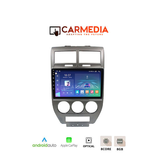 Carmedia Car Audio System for Jeep Compass / Patriot 2012 (Bluetooth/USB/WiFi/GPS/Apple-Carplay/Android-Auto) with Touch Screen 12.3"