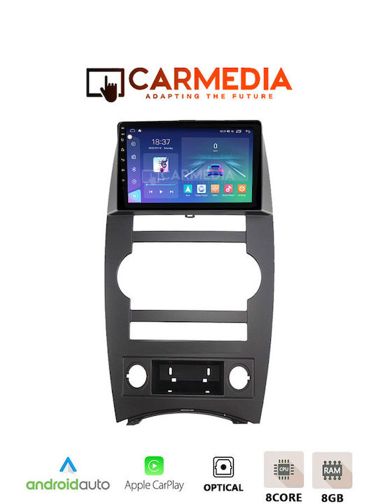 Carmedia Auto-Audiosystem für Jeep Kommandant 2007-2009 (Bluetooth/USB/WiFi/GPS/Apple-Carplay/Android-Auto) mit Touchscreen 12.3"