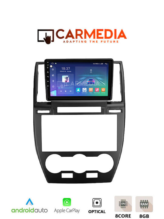 Carmedia Car Audio System for Land Rover Freelander 2006-2014 (Bluetooth/USB/WiFi/GPS/Apple-Carplay/Android-Auto) with Touch Screen 12.3"